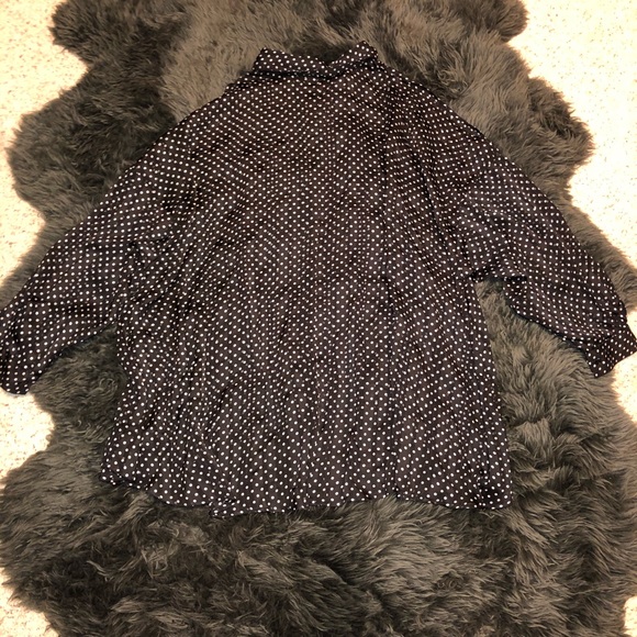 Preloved Lane Bryant Sheer Cold Shoulder Top B6 - Picture 2 of 7